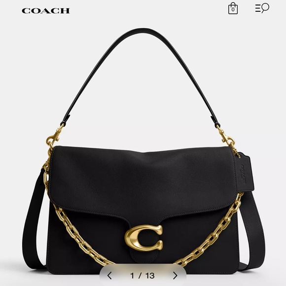 Coach chain tabby 35 - Picture 1 of 12